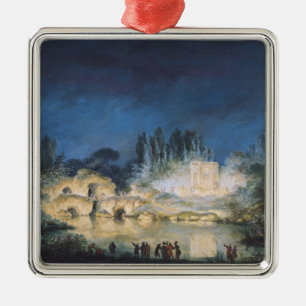 Adorno Metálico Iluminación del belvedere en