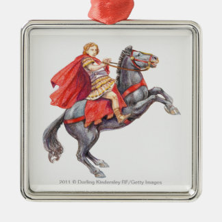 Adorno Metálico Ilustracion de Alexander el grande
