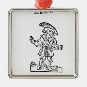 Adorno Metálico Ilustracion de 'Pantagruel