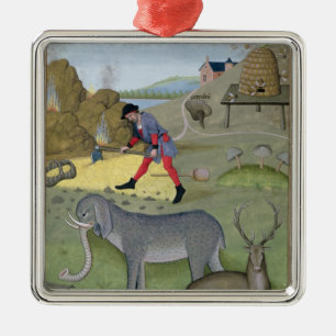 Adorno Metálico Ilustracion del 'libro de simple