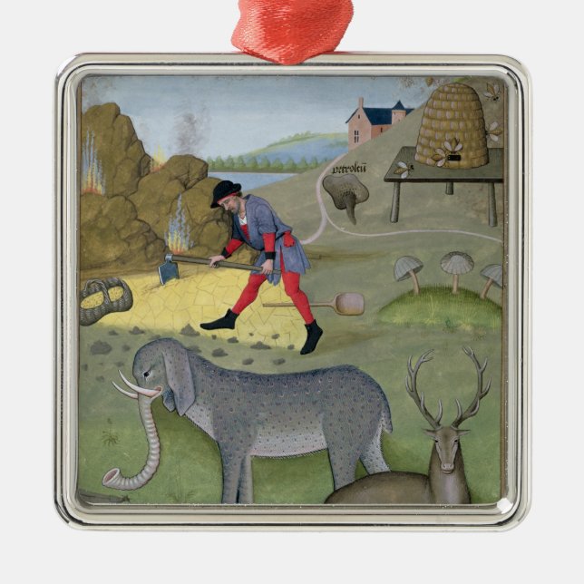 Adorno Metálico Ilustracion del 'libro de simple (Frente)