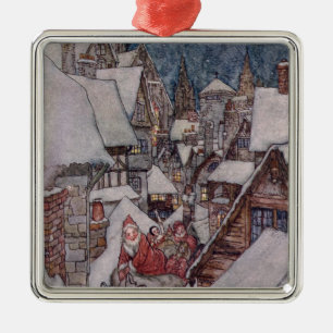 Adorno Metálico Ilustraciones del navidad