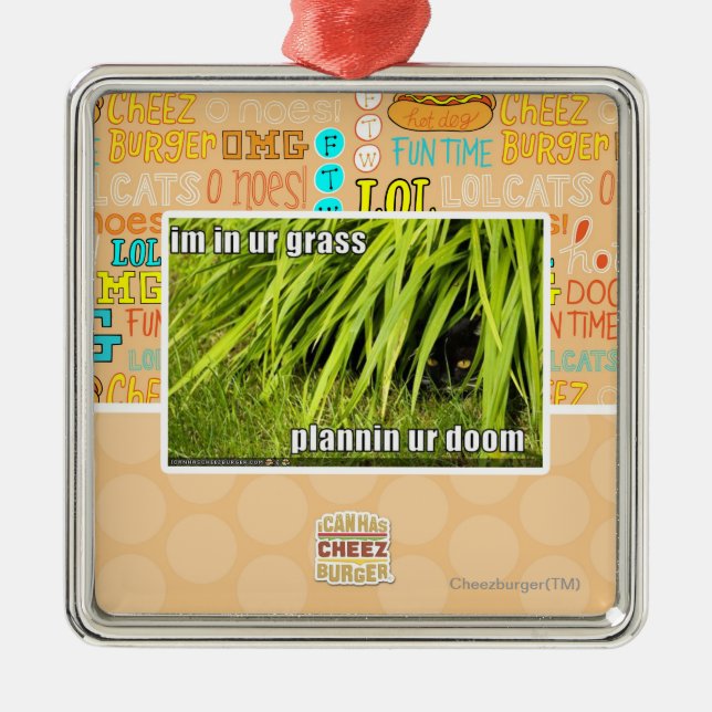 Adorno Metálico im en hierba del ur (Frente)