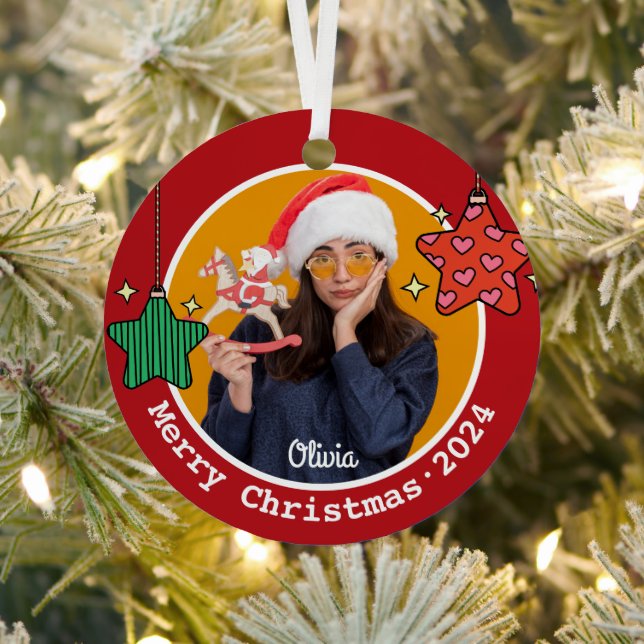 Adorno Metálico Imagen de Personalizado de las estrellas de los Na (in situ)