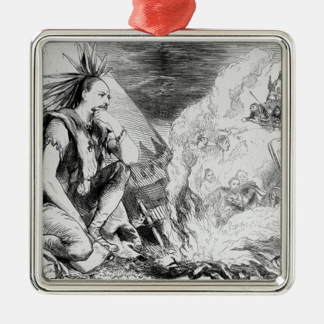 Adorno Metálico Imágenes en el Fire (Frente)