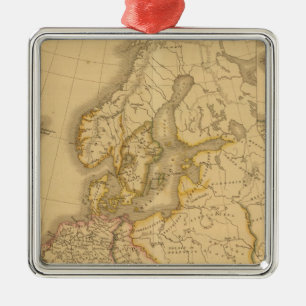 Adorno Metálico Imperio de Carlomagno