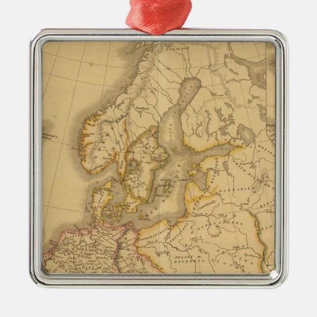 Adorno Metálico Imperio de Carlomagno (Frente)