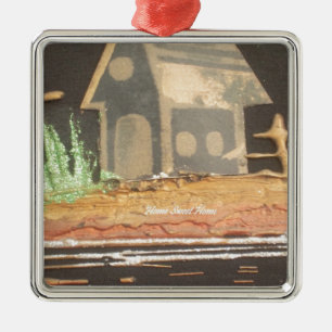 Adorno Metálico Impresión de arte casero dulce