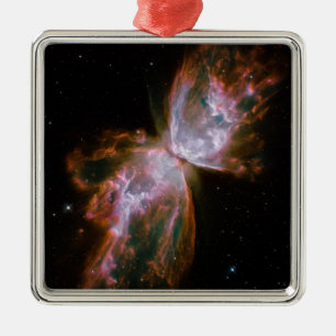 Adorno Metálico Impresión de la Nebulosa Mariposa