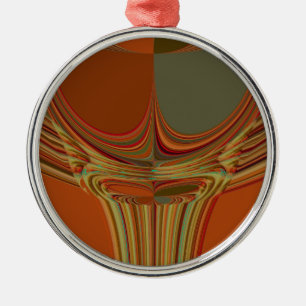 Adorno Metálico Impresión del arte contemporáneo tradicional de la