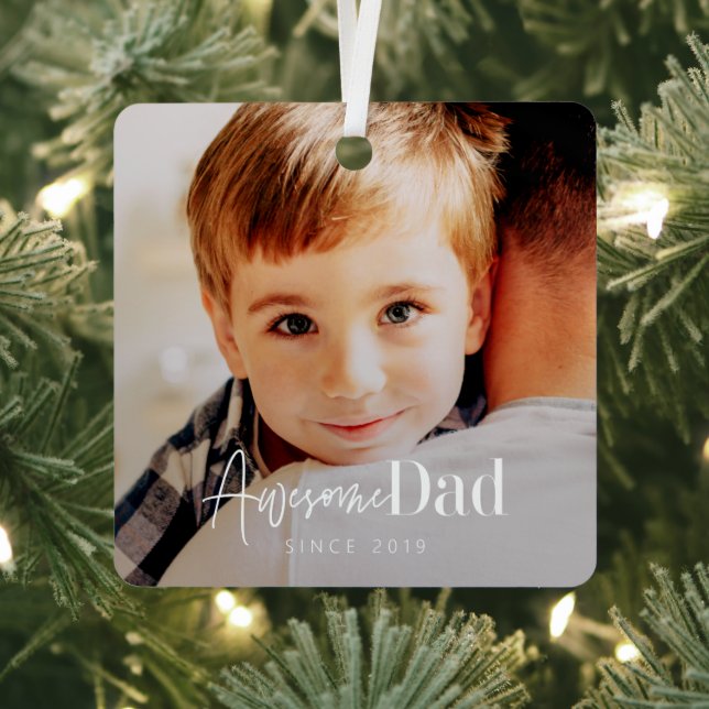 Adorno Metálico Impresionante papá desde 20XX Moderno y elegante f (in situ)