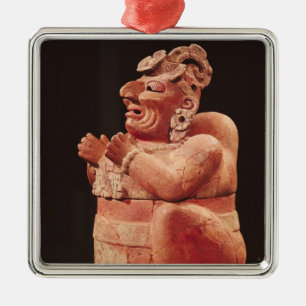 Adorno Metálico Incensario antropomorfo, de Guatemala