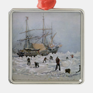 Adorno Metálico Incidentes en un viaje comercial: Terror del HMS