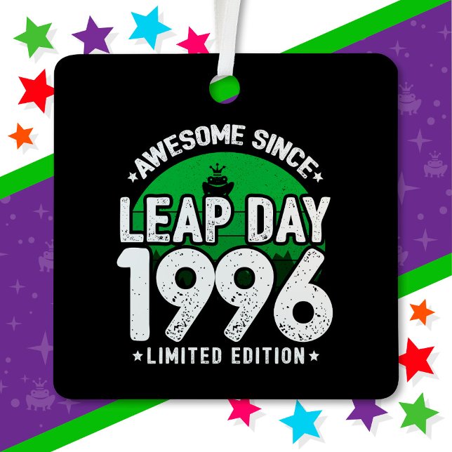 Adorno Metálico Increíble desde 1996 Año Salto Día 29 Feb. Cumplea (Subido por el creador)