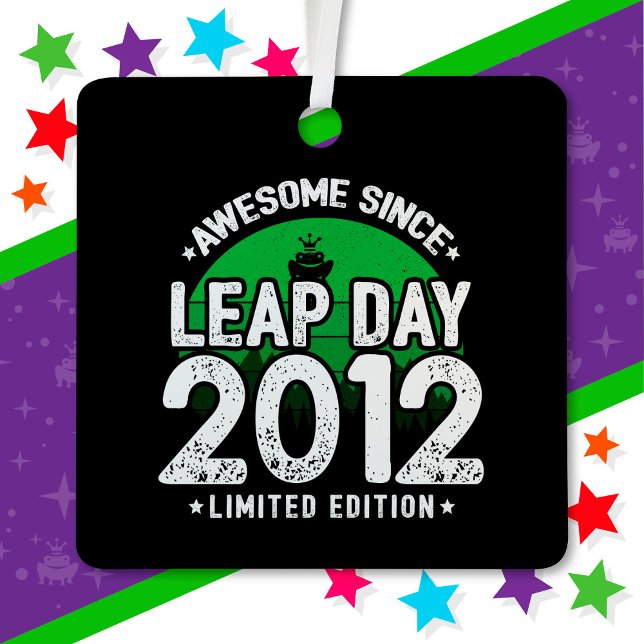 Adorno Metálico Increíble desde el año 2012, Día del Año Salto, 29 (Subido por el creador)