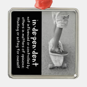 Adorno Metálico Independencia longboard