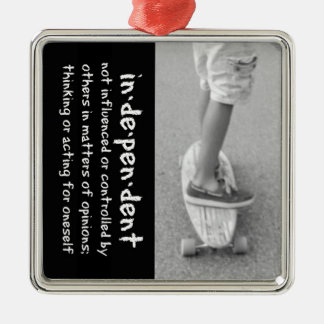 Adorno Metálico Independencia longboard