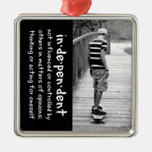 Adorno Metálico Independencia longboard