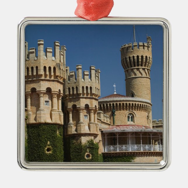 Adorno Metálico INDIA, Karnataka, Bangalore: Palacio de Bangalore (Frente)