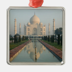 Adorno Metálico INDIA, Uttar Pradesh, Agra: Taj Mahal, mañana