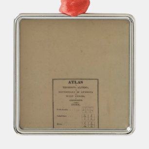 Adorno Metálico Índice de Atlas