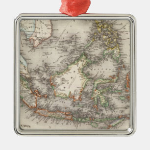 Adorno Metálico Indonesia, Malasia