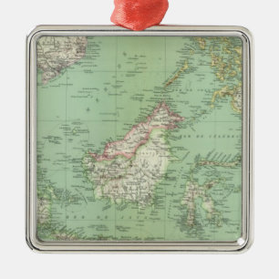 Adorno Metálico Indonesia, Malasia