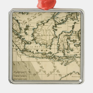 Adorno Metálico Indonesia y las Filipinas