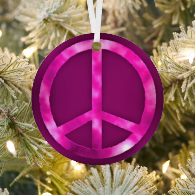 Adorno Metálico InfiniteHorizons Peace Ornament (in situ)