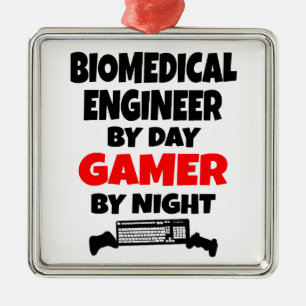 Adorno Metálico Ingeniero biomédico Gamer