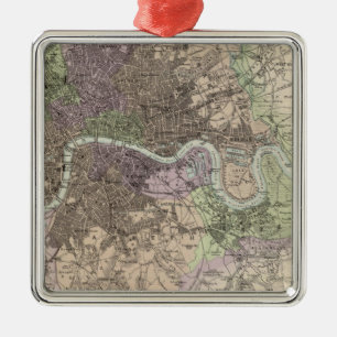 Adorno Metálico Inglaterra y Gales: ciudades, puertos y puertos