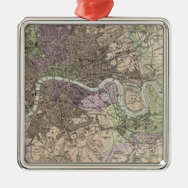 Adorno Metálico Inglaterra y Gales: ciudades, puertos y puertos (Frente)