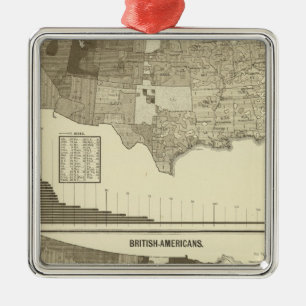 Adorno Metálico Inglés, Galés, americanos británicos
