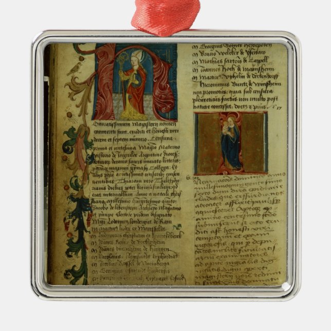 Adorno Metálico Inscripción de Martin Luther (Frente)