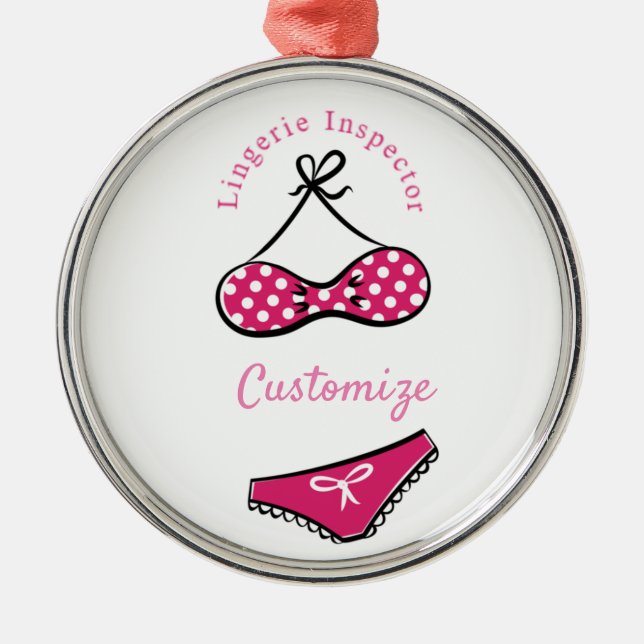 Adorno Metálico Inspector Lingerie Thunder_Cove (Frente)