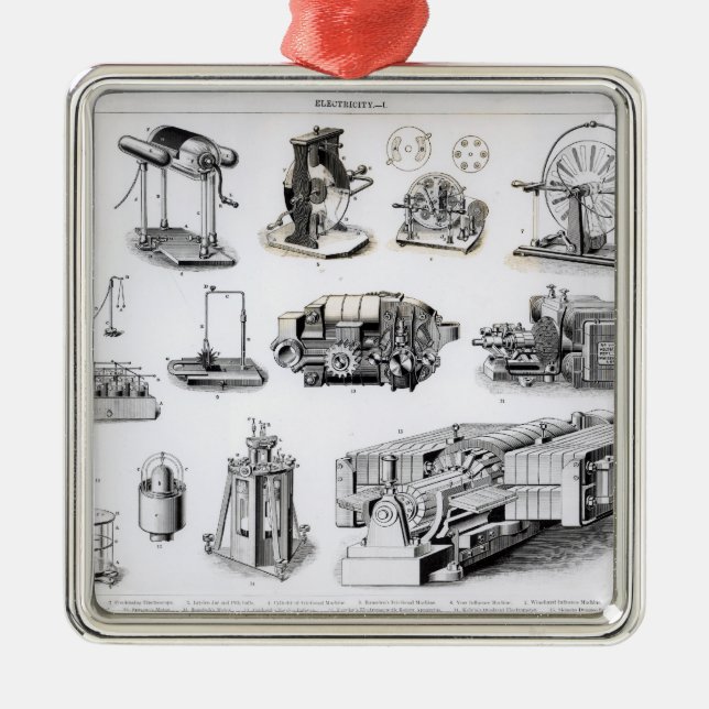 Adorno Metálico Instrumentos al descubrimiento y al uso de (Frente)