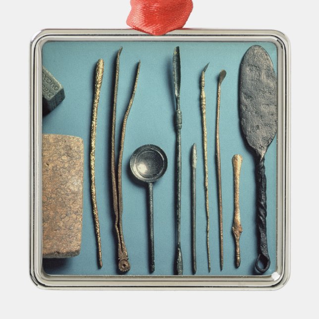 Adorno Metálico Instrumentos quirúrgicos (Frente)