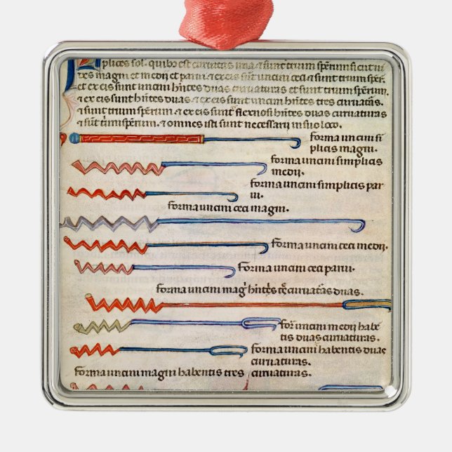 Adorno Metálico Instrumentos quirúrgicos de un tratado (Frente)