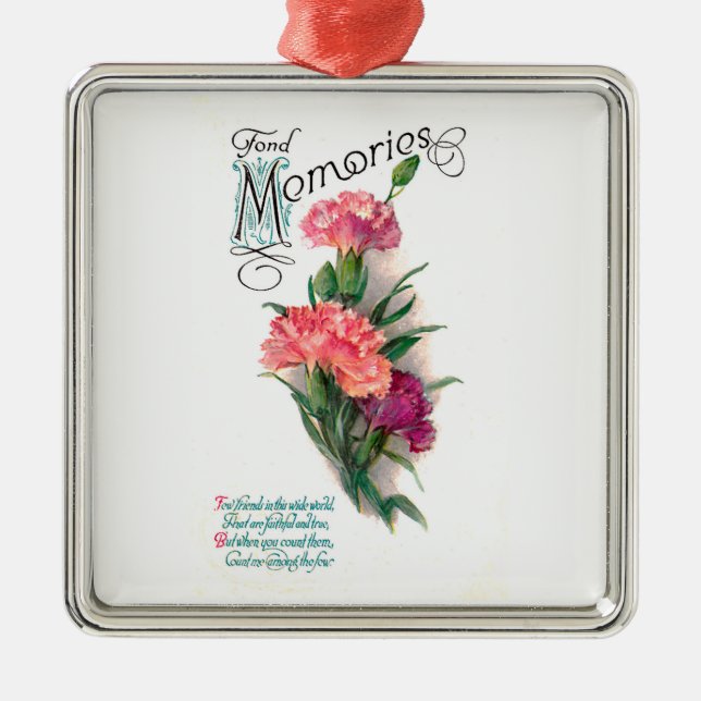 Adorno Metálico Intento Y Verdadero Amigo (Frente)