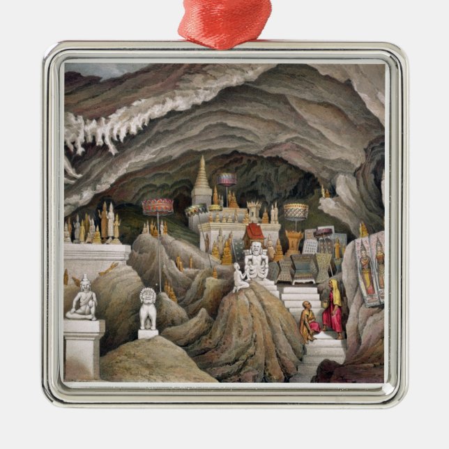 Adorno Metálico Interior de la gruta de Nam Hou, Laos, de 'Atl (Frente)