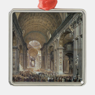 Adorno Metálico Interior de San Pedro, Roma, 1867