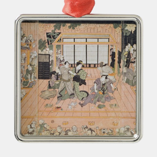 Adorno Metálico Interior de un teatro (Frente)