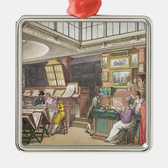 Adorno Metálico Interior depósito de artes, Lit de Ackermann del " (Frente)