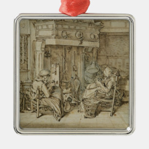 Adorno Metálico Interior holandés, 1617