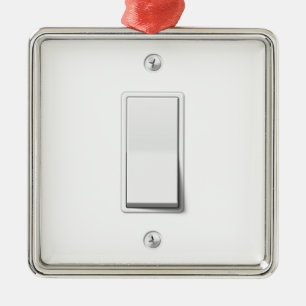 Adorno Metálico Interruptor de la luz