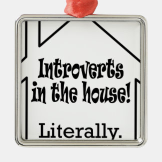 Adorno Metálico ¡Introverts en la casa!