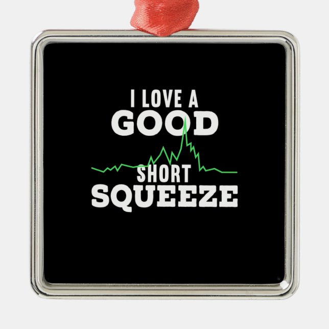 Adorno Metálico Investor A Good Short Squeeze (Frente)