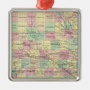 Adorno Metálico Iowa 3