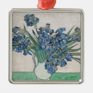Adorno Metálico Iris de Vincent van Gogh el  , 1890