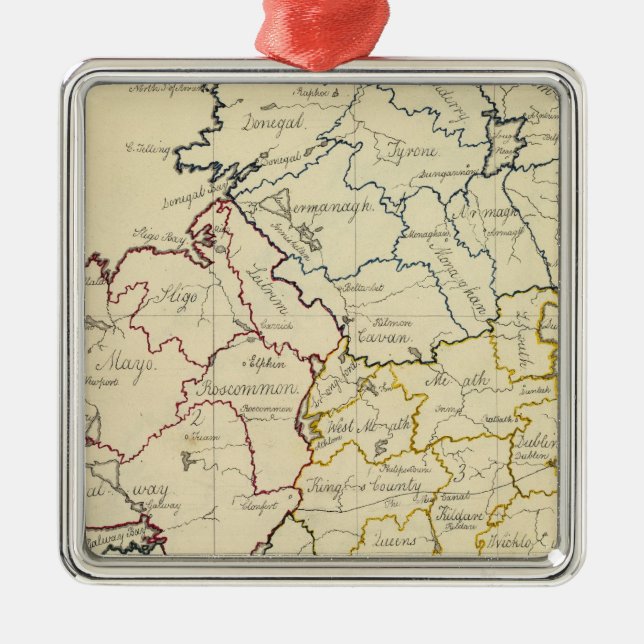 Adorno Metálico Irlanda 21 (Frente)